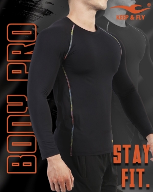 Áo Body Pro đen