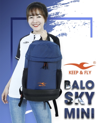 Balo Sky-mini Keep & Fly xám
